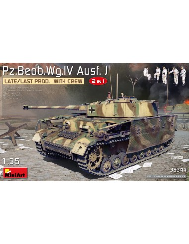 Pz.Beob.Wg.IV Ausf. J LATE/LAST PROD. 2 IN 1 W/CREW