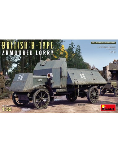 BRITISH B-TYPE ARMOURED LORRY