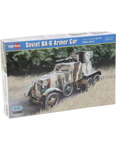 Soviet BA-6 armor car