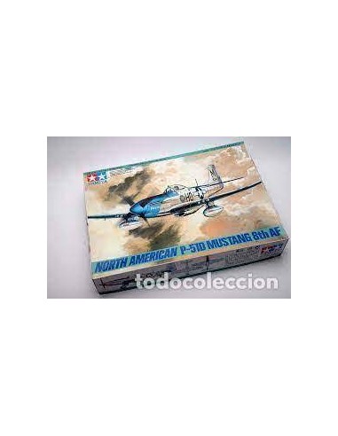 NORTH AMERICAN P-51D MUSTANG 8th AF  ED LIMTD CROMO leer descripcion