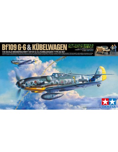 Messerschmitt Bf109 G-6 & Kubelwagen Type 82 Set