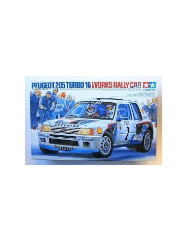 Works Rally Car Peugeot 205 Turbo 16 1985