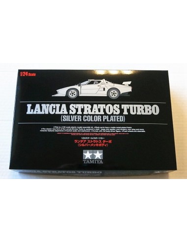 LANCIA STRATOS TURBO (CHAPADO EN COLOR PLATA)