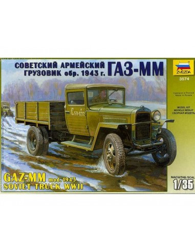 GAZ-MM MOD.1943 SOVIET TRUCK WWII