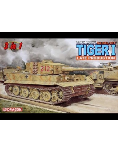 Pz.Kpfw. VI Ausf. E Sd.Kfz. 181 Tiger I Late Production (3 in 1)