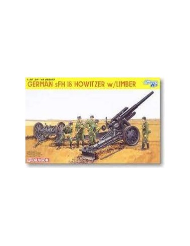 GERMAN SFH 18 HOWITZER W/LIMBER