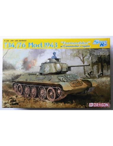 T34/76 Mod.1943 "Formochka" with Commander's Cupola