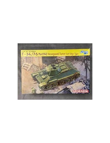 T-34/76 Mod.1942 Tipo de borde suave de torreta hexagonal