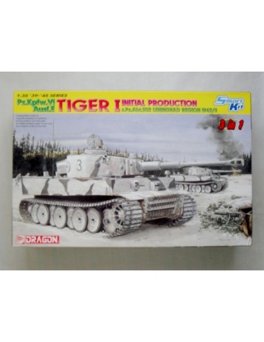 Pz.Kpfw. VI Ausf. E Tiger I Initial Production s.Pz.Abt. 502 Leningrad Region 1942/3