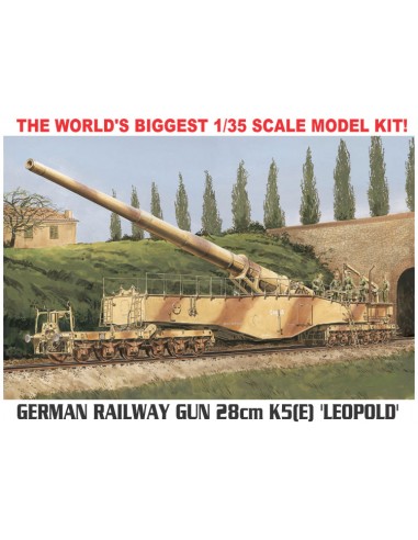 German Railway Gun 28cm K5(E) 'Leopold'