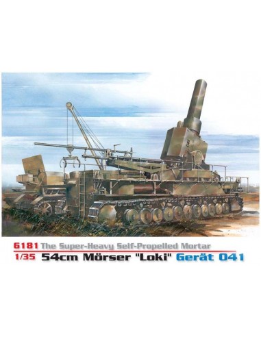 The Super-Heavy Self-Propelled Mortar 54cm Mörser "Loki" Gerät 041