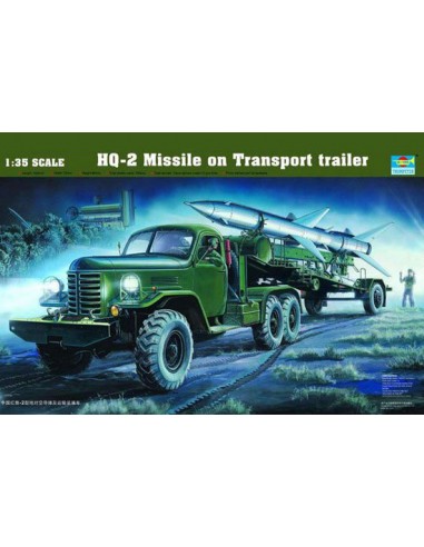 HQ-2 Missile on Transport trailer