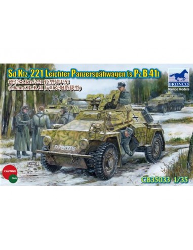 Sd.Kfz. 221 Leichter Panzerspähwagen (s.Pz.B.41)