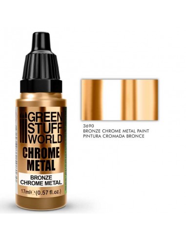 PINTURA CROMADA - BRONCE 17ml