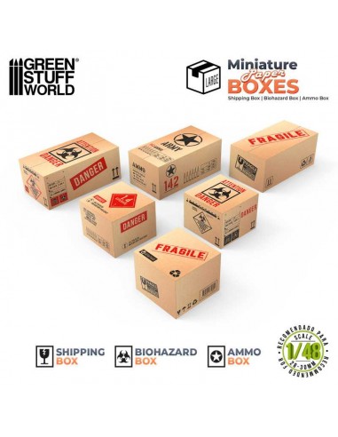 CAJAS EN MINIATURA IMPRESAS - GRANDES