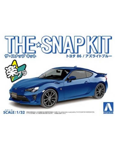 Toyota '86 (Azrite Blue) - SNAP KIT