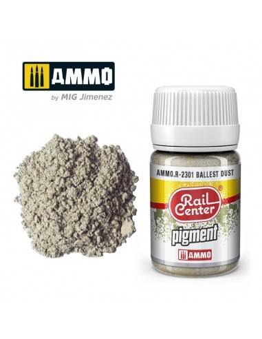 RAIL CENTER PIGMENT POLVO BALASTO (35 ML)