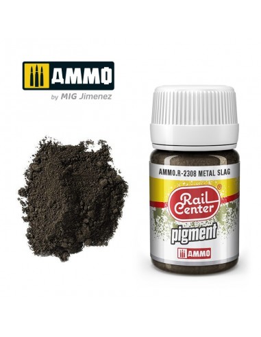 RAIL CENTER PIGMENT ESCORIA METÁLICA (35 ML)