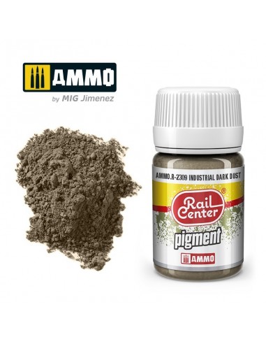 RAIL CENTER PIGMENT POLVO INDUSTRIAL OSCURO (35 ML)