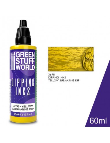 PINTURA DIPPING INK 60 ML - YELLOW SUBMARINE DIP