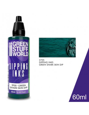 PINTURA DIPPING INK 60 ML - GREEN SHARK SKIN DIP