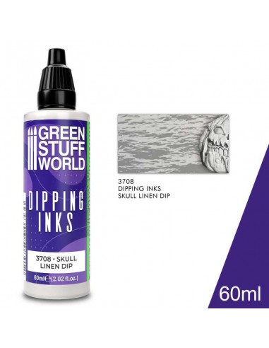 PINTURA DIPPING INK 60 ML - SKULL LINEN DIP