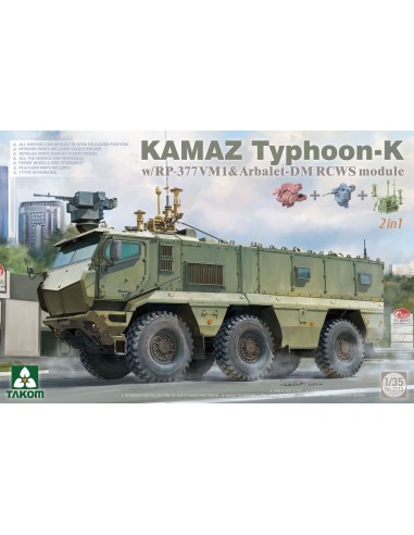 KAMAZ Typhoon-K w/ RP-377VM1 And Arbalet-DM RCWS Module 2 In 1