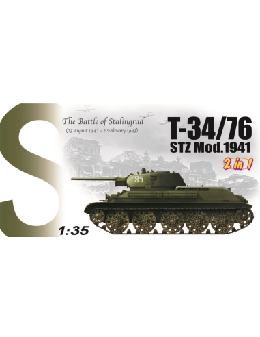 T-34/76 STZ Mod.1941 2 in 1 The Battle of Stalingrad