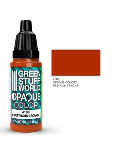 PINTURA ACRÍLICA OPACA - FIRETHORN BROWN