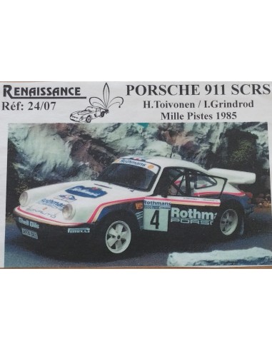 PORSCHE 911 SCRS H.TOIVONEN/I.GRINDROD MILLE PISTES 1985