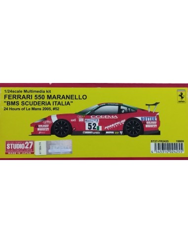 FERRARI 550 MANARELLO BMS SCUDERIA ITALIA 24H LM 2005 Nº52