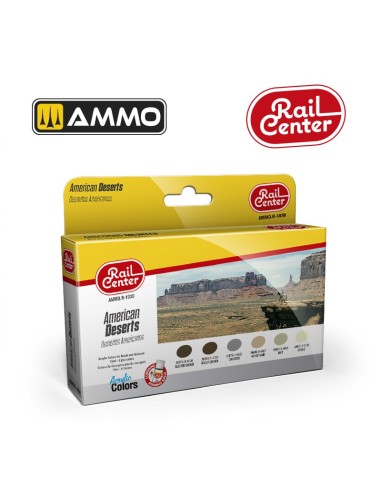 RAIL CENTER - SET DESIERTOS AMERICANOS