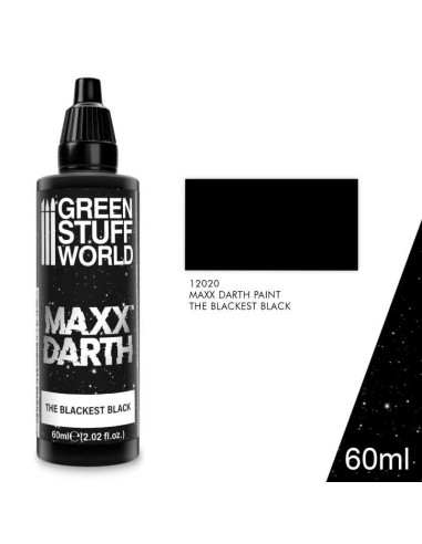 PINTURA MÁS NEGRA MAXX DARTH 60 ML