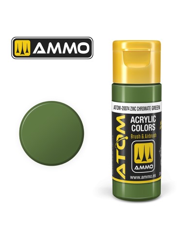 ATOM COLOR ZINC CHROMATE GREEN