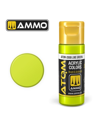 ATOM COLOR LIME GREEN