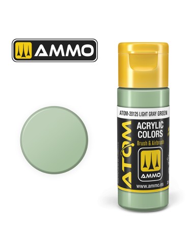 ATOM COLOR LIGHT GRAY GREEN