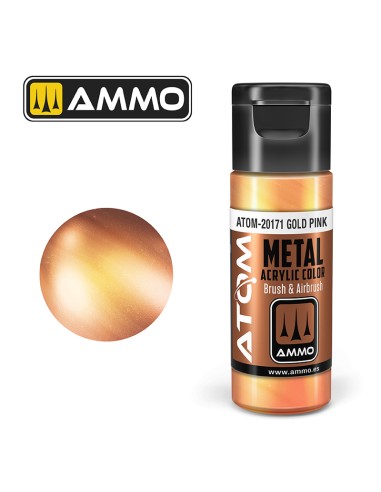 ATOM METALLIC GOLD PINK