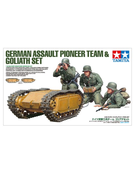 German Assault Pioneer Team & Goliath Set