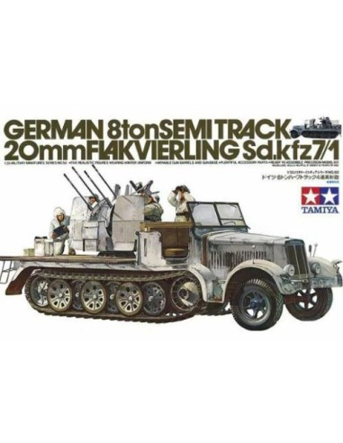 German Half Track Sdkfz 7/1