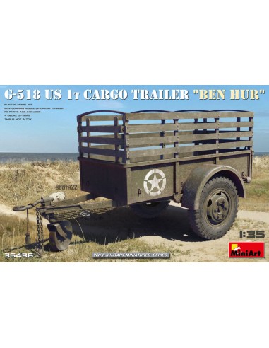 G-518 US 1t Cargo Trailer 'Ben Hur'