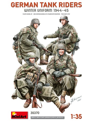 German Tank Riders - Winter Uniform 1944-45