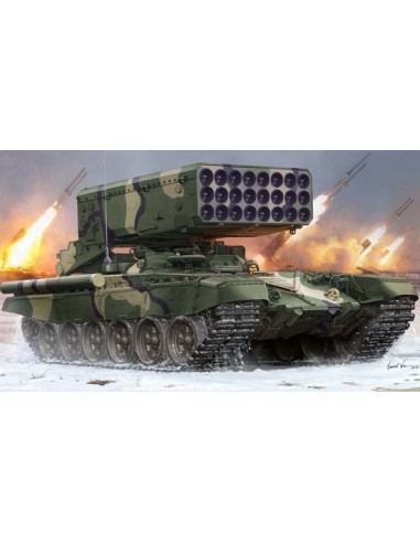 Russian TOS-1A Multiple Rocket Launcher