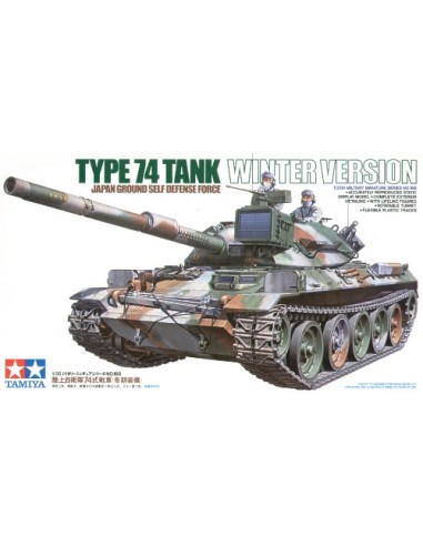 JGSDF Type 74 Winter Tank Version