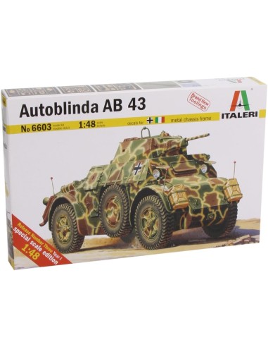 Italian armored car Autoblinda AB 43