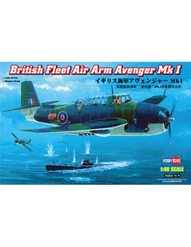 British Fleet Air Arm Avenger Mk 1+ MASCARAS EDUARD EX264