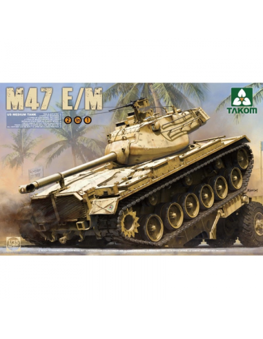 US Medium tank M47 E/M 2 in 1