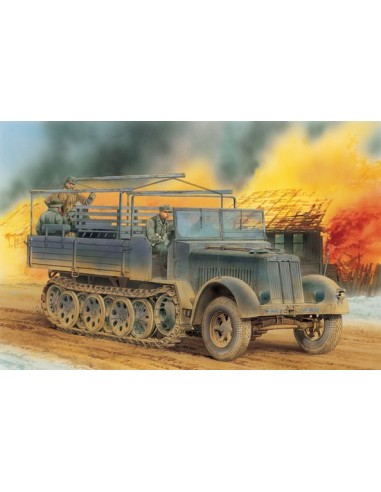 Sd. Kfz.7 8t Halftrack Late Production ~ Smart Kit