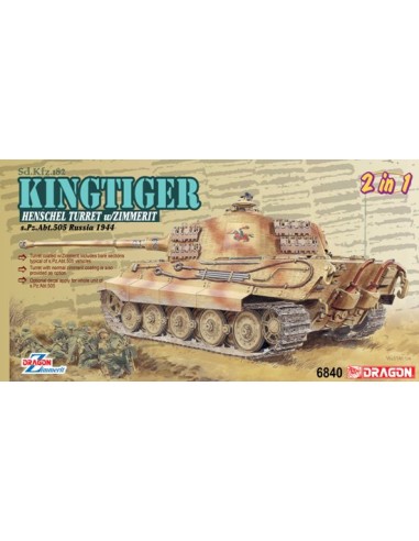 KingTiger Henschel w/Zimmerit