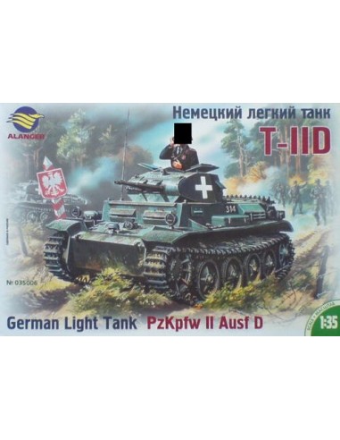 PzKpfw II Ausf D German Light Tank