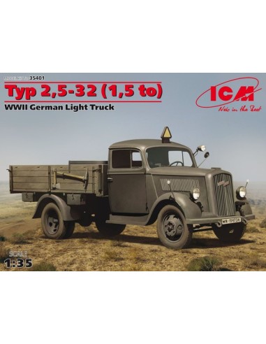 Typ 2,5-32 (1,5 to), WWII German Light Truck